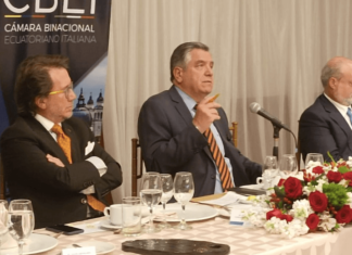 Ministro Donoso y representantes de la Cámara de Comercio Binacional Ecuatoriano – Italiana dialogaron sobre empleo