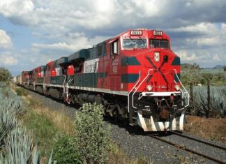 Transporte ferroviario de Norteamérica sube movilización de carros