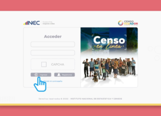 Primer censo online en la historia de Ecuador