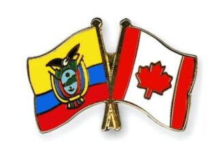 Exportaciones no petroleras de Ecuador a Canadá crecen en 60%