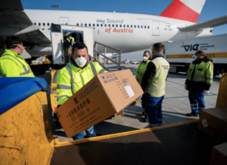 Carga aérea desciende en todas las regiones