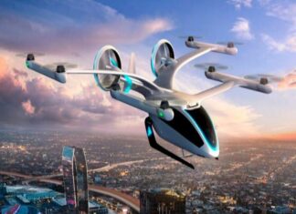 Taxi aéreo eléctrico hace su primer vuelo sobre Nueva York