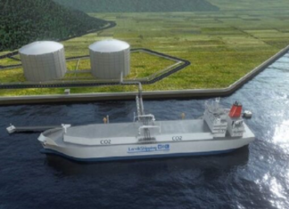 Cómo serían los futuristas buques para transporte de CO2 licuado