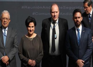 Bolivia, Ecuador, Perú y Colombia, crearán Red Andina de Seguridad