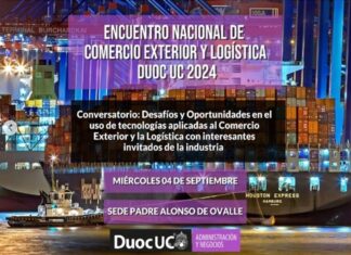 MasContainer será parte del Encuentro Nacional de Comercio Exterior y Logística organizado por DUOC UC