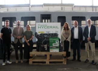 Hycerail, el proyecto de descarbonización del transporte ferroviario utilizando hidrógeno verde