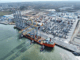 DP World Posorja incorpora las grúas pórtico de mayor alcance en Ecuador