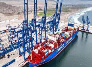 Autoridad peruana castiga con más de S/733 mil a Cosco Shipping en Chancay