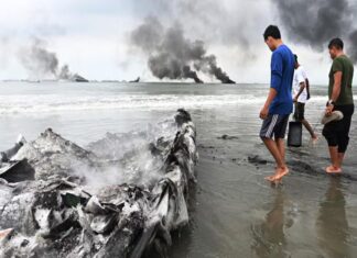 Gobierno de Ecuador descarta atentado tras incendio registrado en puerto de Manta